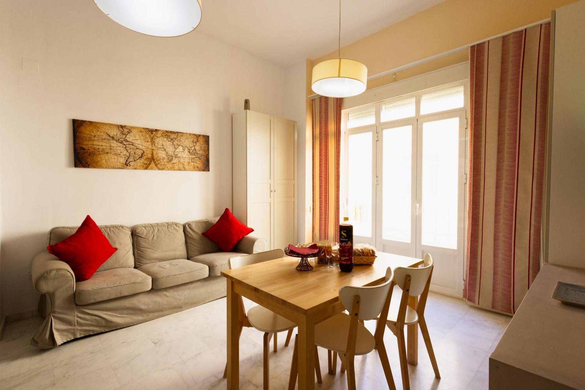 Apartamento Acogedor En Triana Siviglia Esterno foto